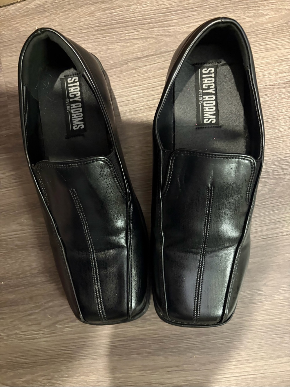 Boys Stacey Adam’s dress shoes